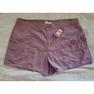 Signature by Levi Strauss Purple Cargo Shorts